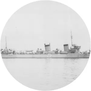 Japanese destroyer Fumizuki - Mutsuki-class destroyer