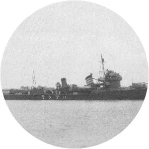 Japanese destroyer Hatsushimo - Hatsuharu-class destroyer