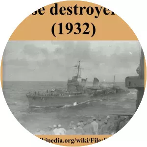 Japanese destroyer Hibiki - Fubuki-class destroyer