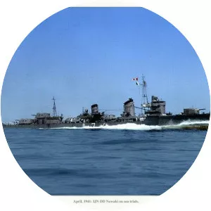 Japanese destroyer Nowaki - Kagerō-class destroyer