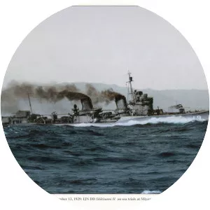 Japanese destroyer Shikinami - Fubuki-class destroyer