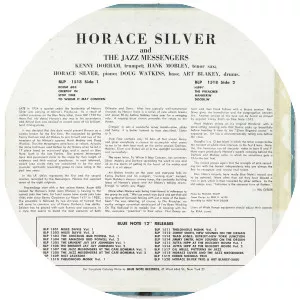 Jazz Profile: Horace Silver (No. 012) - Studio album by Horace Silver and The Jazz Messengers