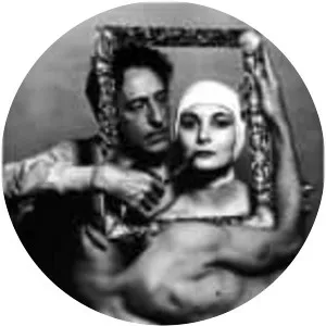 Jean Cocteau with actress Ricki Soma . . .