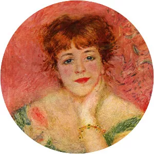 Jeanne Samary in a Low Necked Dress