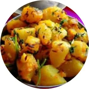 Jeera aloo - Indian dish