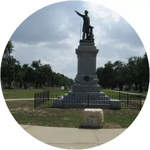 Jefferson Davis Monument - Sculpture by Edward Virginius Valentine
