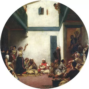 Jewish wedding in Morocco - Painting by Eugène Delacroix