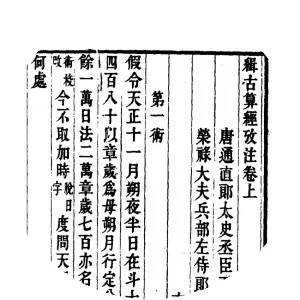 Jigu Suanjing - Book by Wang Xiaotong