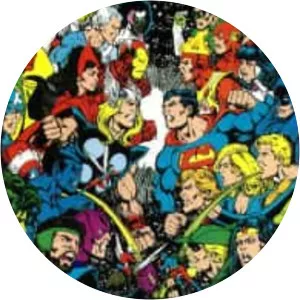 JLA/Avengers photograph