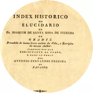 Joaquim de Santa Rosa de Viterbo - Historian