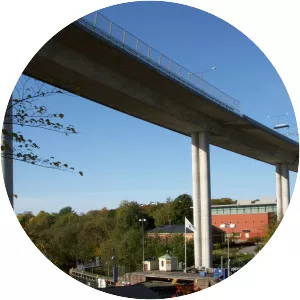 Johanneshovsbron - Bridge in Stockholm, Sweden