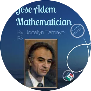 José Ádem - Mexican mathematician