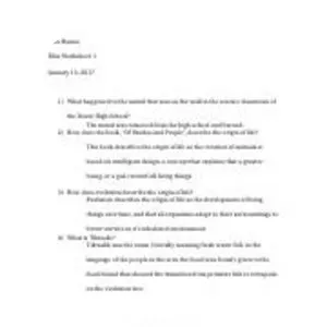 Judgment Day: Intelligent Design on Trial