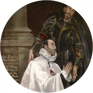 Julián Romero and Saint Julian - Painting by El Greco