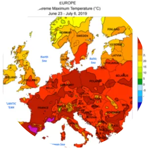 June 2019 European heat wave