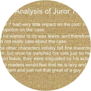 Juror #7 (Jüri Üyesi)