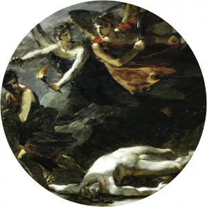 Justice and Divine Vengeance Pursuing Crime - Artwork