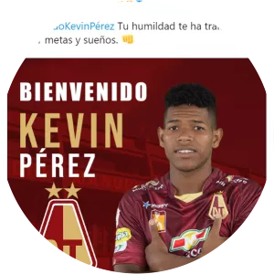 Kevin Andrés Pérez Pérez - Football player