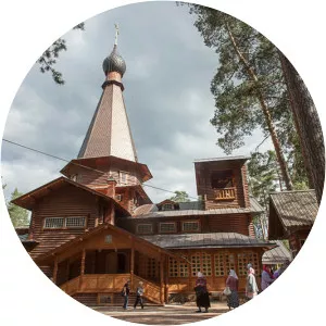 Khram Kazanskoy Ikony Bozhiyey Materi V Pos. Vyritsa