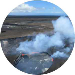 Kīlauea - Shield volcano in Hawaii