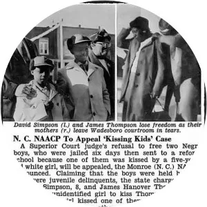 Kissing Case - October 28, 1958