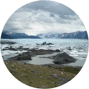 Knik Glacier - Ice field in Alaska