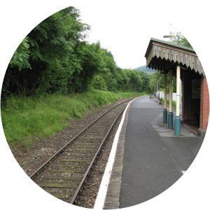Knucklas railway station