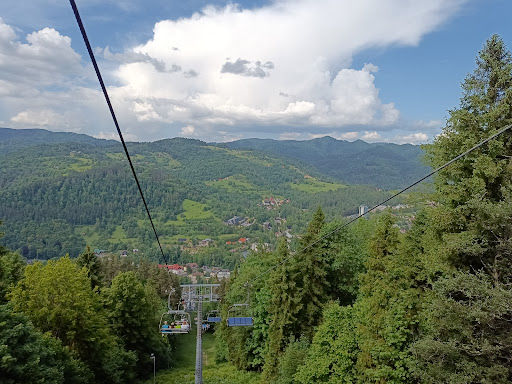 Kolej linowa Palenica - Cable car station in Szczawnica, Poland