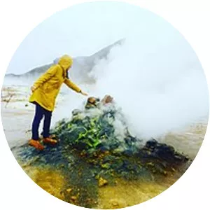 Krafla - Caldera in Iceland