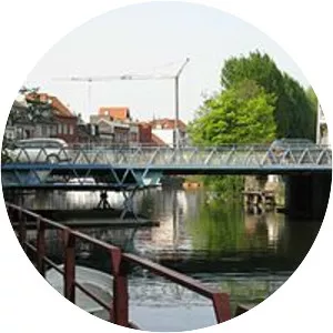 Krommewalbrug - Bascule bridge in Ghent, Belgium