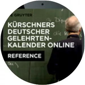 Kürschners Deutscher Gelehrten-Kalender