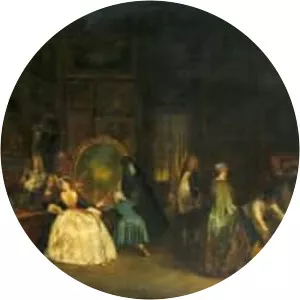 L'Enseigne de Gersaint - Painting by Jean-Antoine Watteau