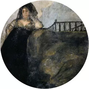 La Leocadia - Mural by Francisco Goya