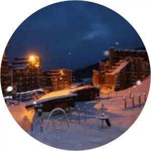 La Tania - Ski resort in La Perrière, Savoie, France