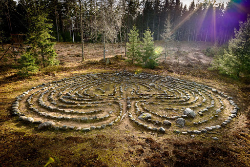 Labyrinten i Ornunga - Historical landmark in Ornunga, Sweden