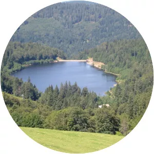 Lac de la Lande - Lake in France