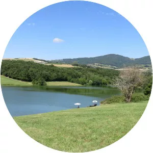 Lac de la Madone - Lake in France