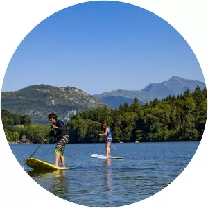 Lac de Lourdes - Lake in France