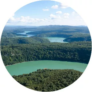 Lac de Vouglans - Reservoir in France