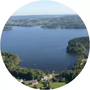 Lac des Settons - Reservoir in France