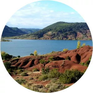 Lac du Salagou - Lake in France