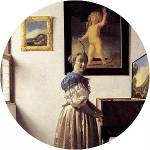 Lady Standing at a Virginal