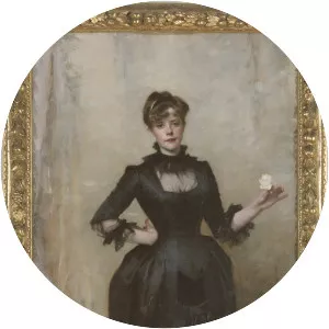 Lady with the Rose (Charlotte Louise . . .