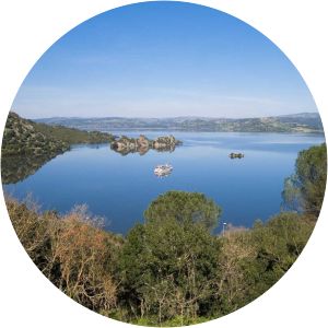 Lago di Mulargia - Lake