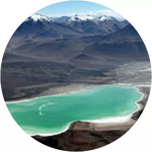 Laguna Verde - Salt lake in Bolivia