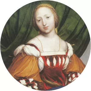 Lais Corinthiaca - Portrayal by Hans Holbein the Younger