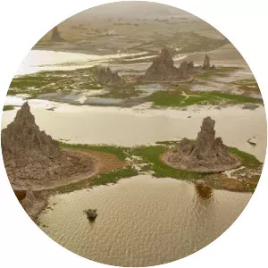 Lake Abhe - Salt lake in Africa