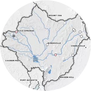 Lake Eyre basin - Drainage basin