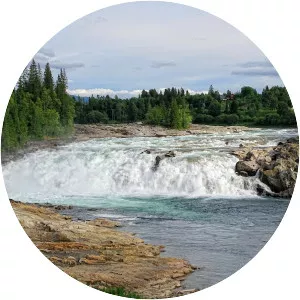 Laksforsen - Waterfall in Norway