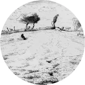 Landscape Hillside in Gruchy